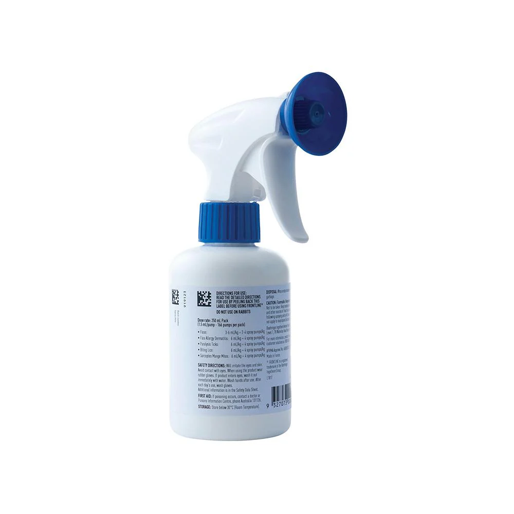 FRONTLINE Flea Pet Spray 250ml - Image 3