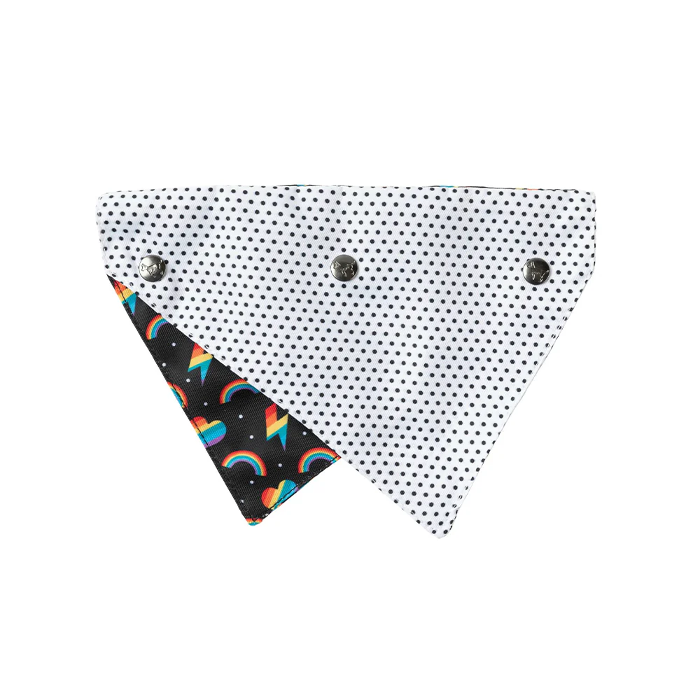 FUZZYARD Rainbow Stylin Bandana for Medium and Large Dogs - Image 2