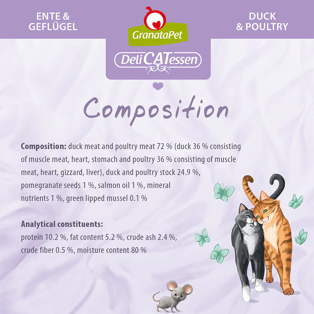GRANATAPET Delicatessen Duck & Poultry Cat Wet Food - Image 3