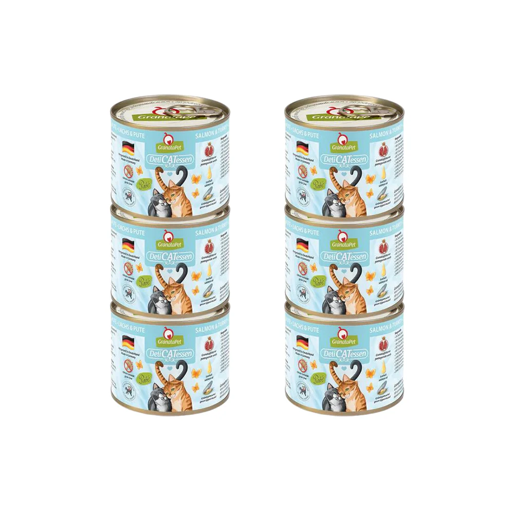 GRANATAPET Delicatessen Salmon & Turkey Cat Wet Food - Image 10