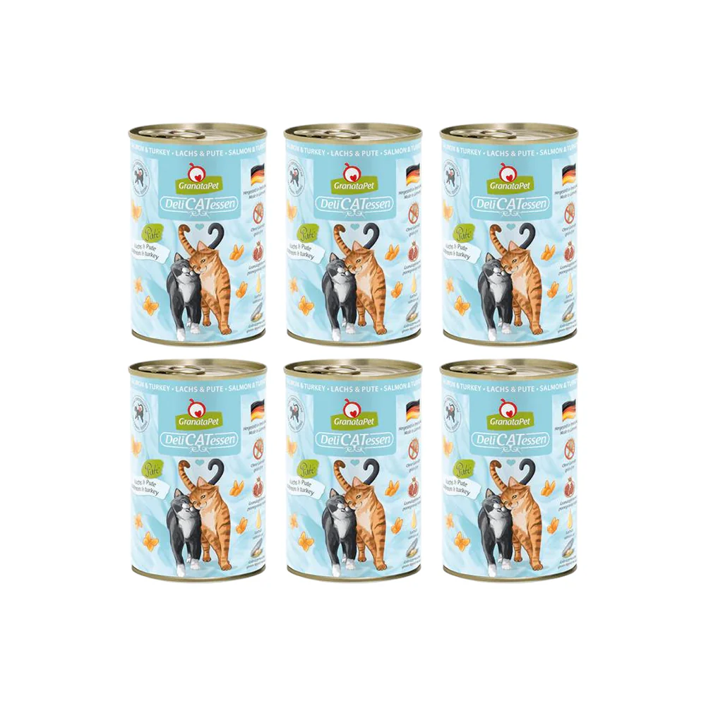 GRANATAPET Delicatessen Salmon & Turkey Cat Wet Food - Image 11