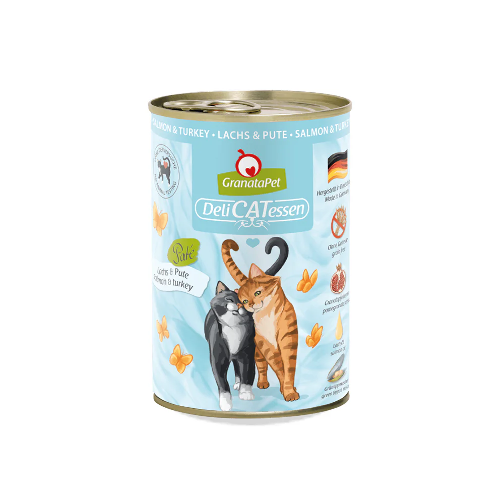 GRANATAPET Delicatessen Salmon & Turkey Cat Wet Food - Image 6