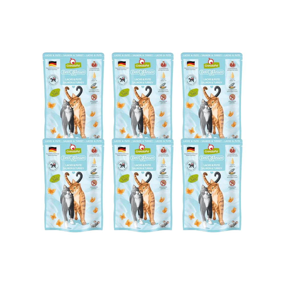 GRANATAPET Delicatessen Salmon & Turkey Cat Wet Food - Image 9