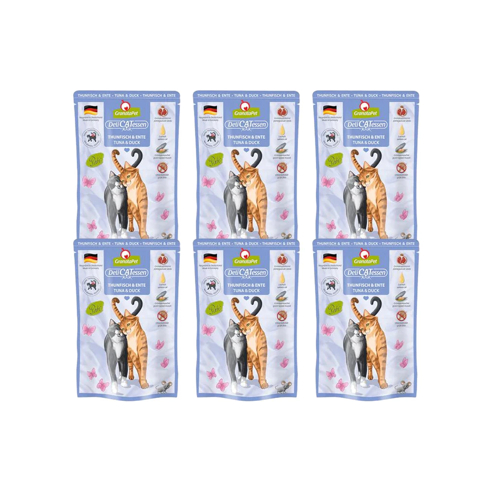 GRANATAPET Delicatessen Tuna & Duck Cat Wet Food - Image 9