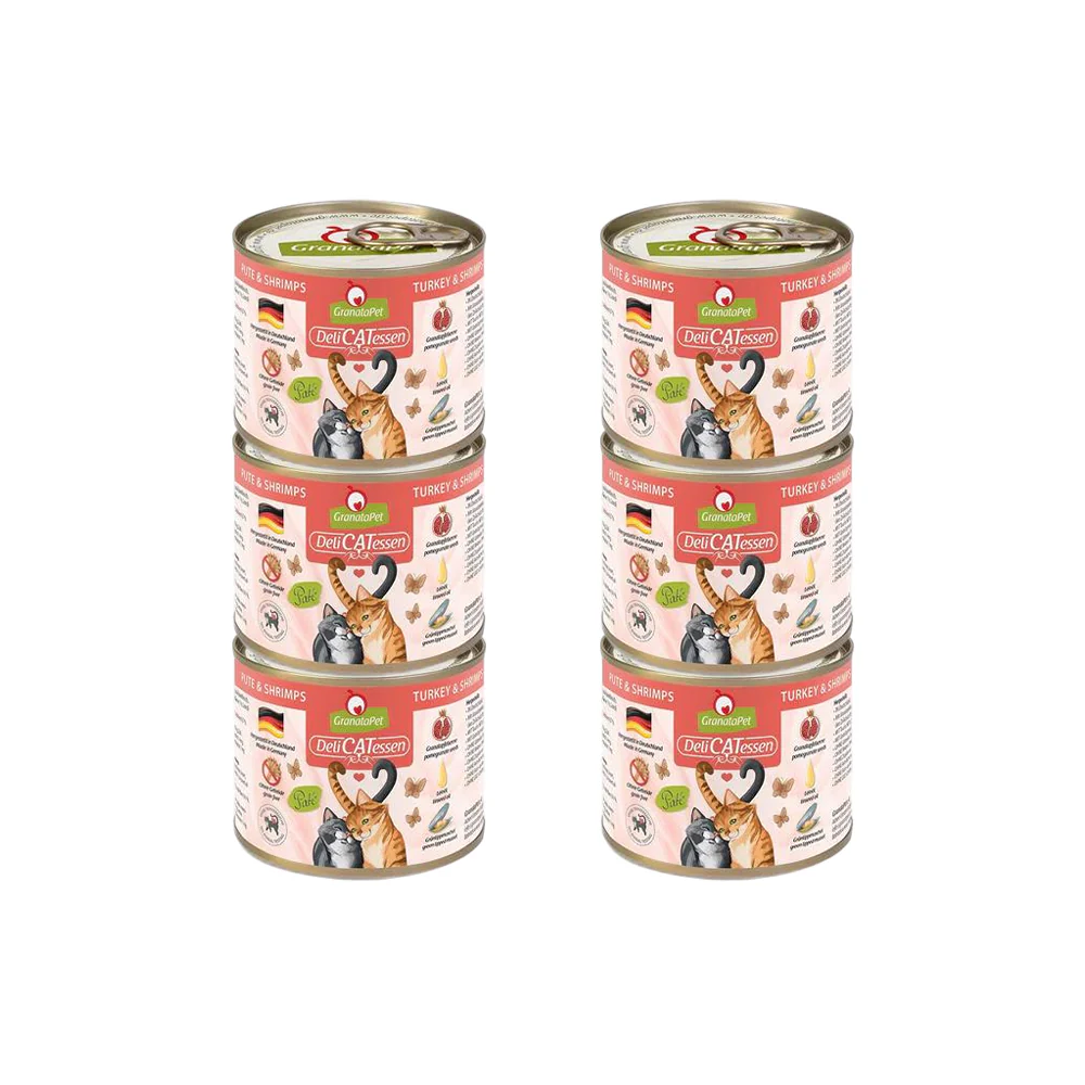 GRANATAPET Delicatessen Turkey & Shrimps Cat Wet Food - Image 10