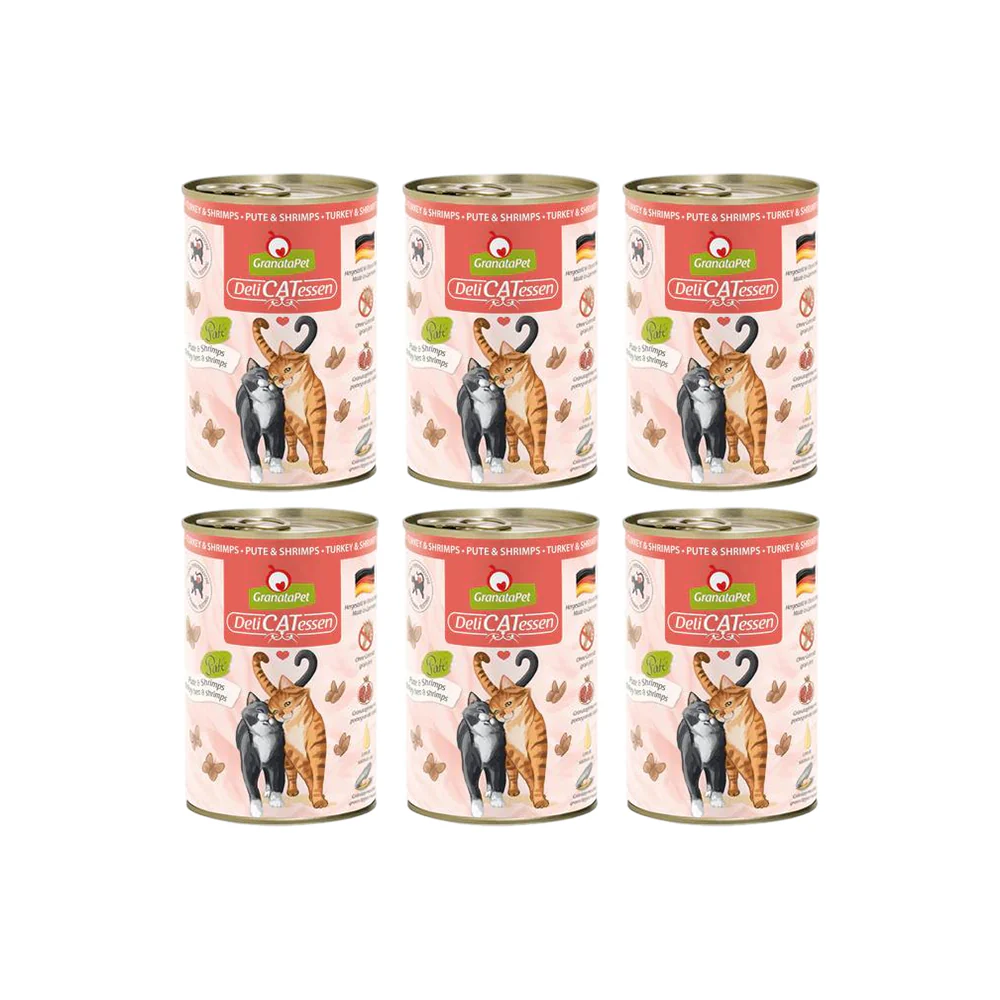 GRANATAPET Delicatessen Turkey & Shrimps Cat Wet Food - Image 11