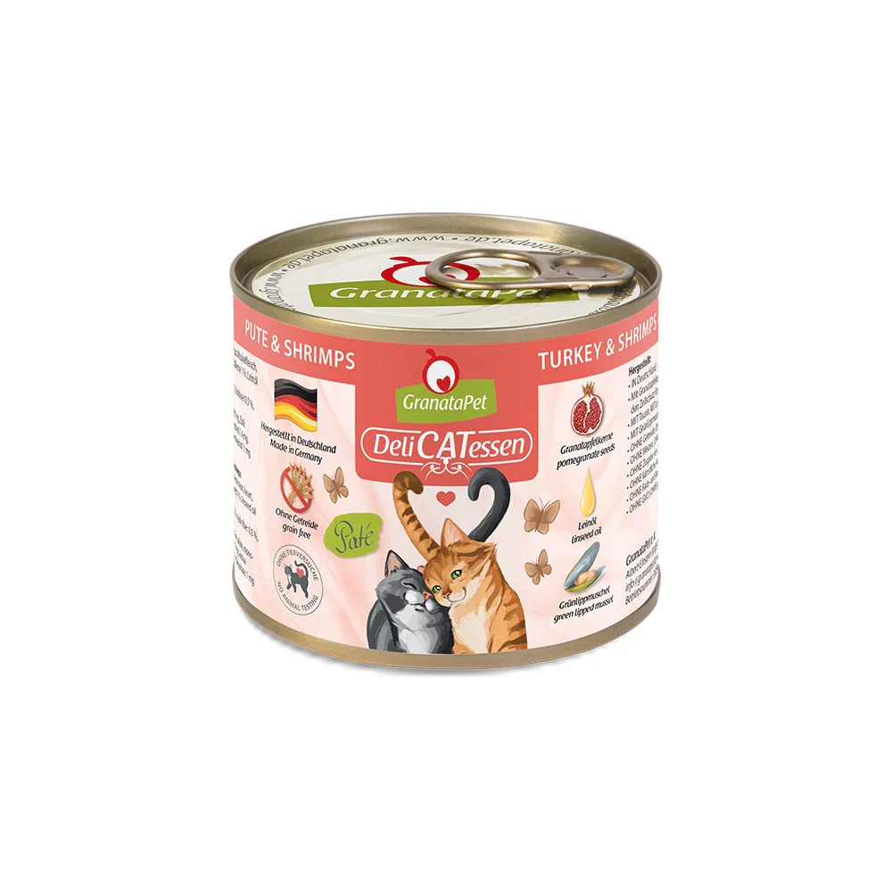 GRANATAPET Delicatessen Turkey & Shrimps Cat Wet Food - Image 2