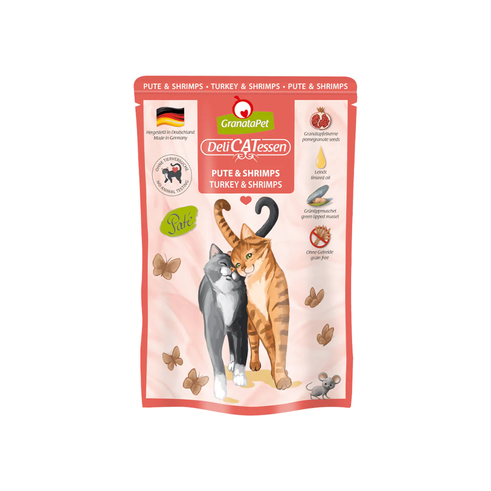 GRANATAPET Delicatessen Turkey & Shrimps Cat Wet Food - Image 5
