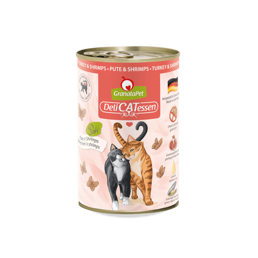 GRANATAPET Delicatessen Turkey & Shrimps Cat Wet Food - Image 6