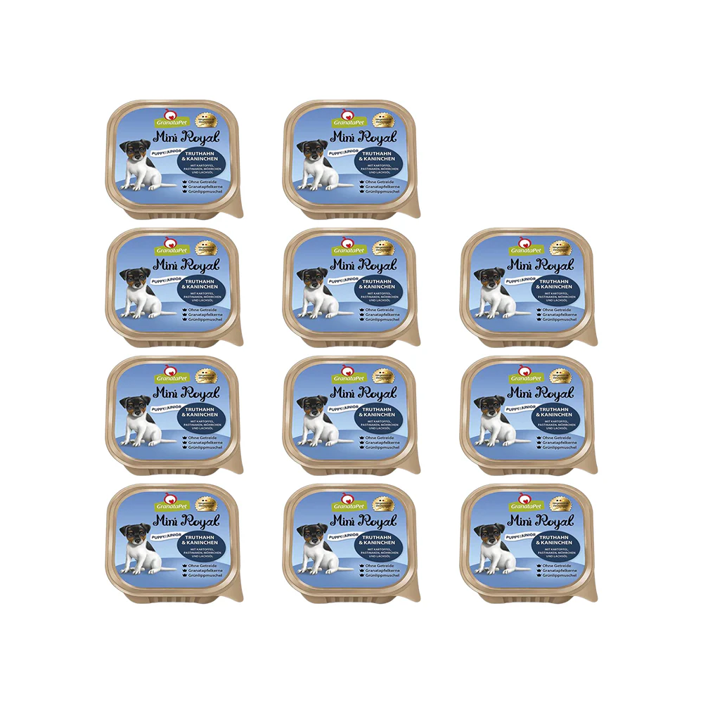 GRANATAPET Mini Royal Turkey & Coney Puppy Wet Food - Image 2