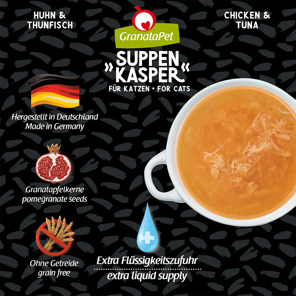 GRANATAPET Suppenkasper Chicken & Tuna Cat Wet Food - Image 3