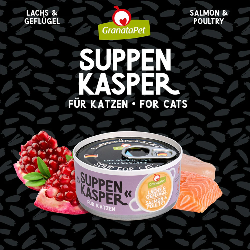GRANATAPET Suppenkasper Salmon & Poultry Cat Wet Food - Image 2