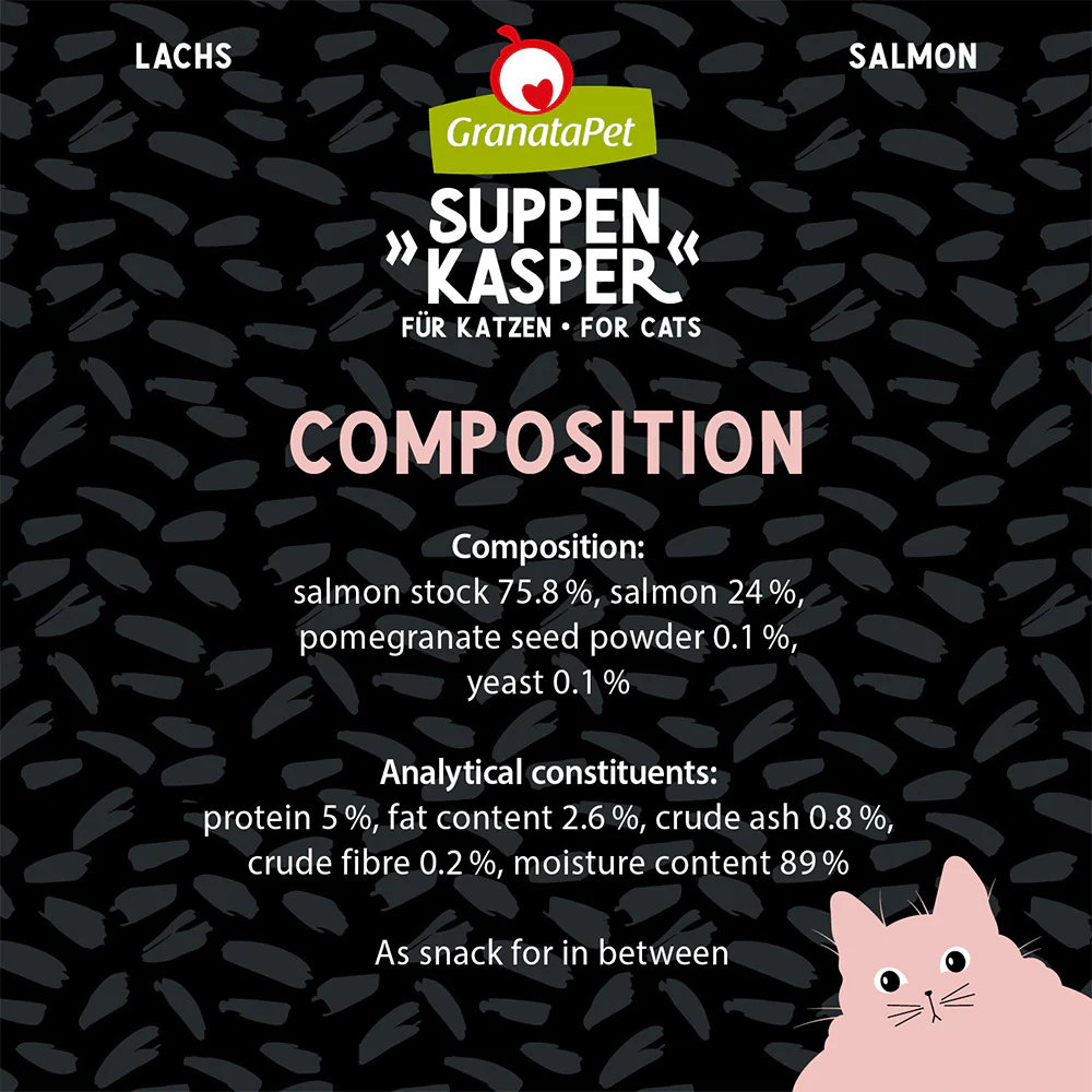 GRANATAPET Suppenkasper Salmon Cat Wet Food - Image 4