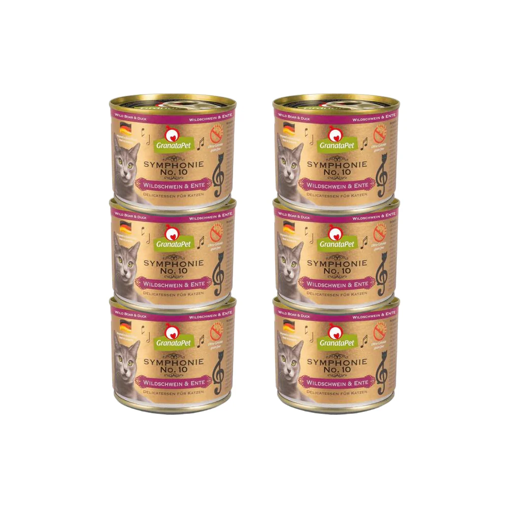 GRANATAPET Symphonie No. 10 Wild boar & Duck Cat Wet Food - Image 4