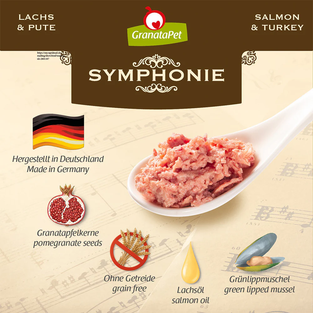 GRANATAPET Symphonie No. 4 Salmon & Turkey Cat Wet Food - Image 5