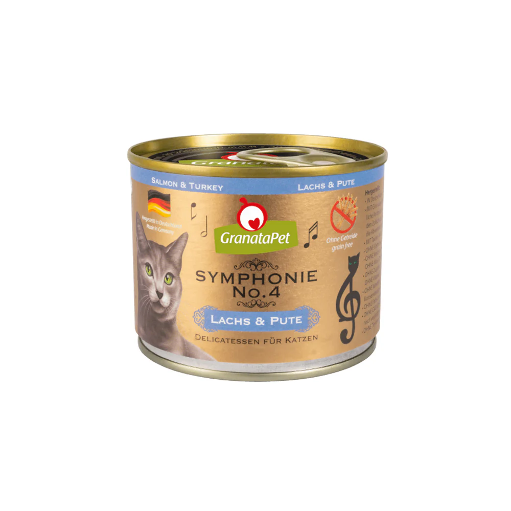 GRANATAPET Symphonie No. 4 Salmon & Turkey Cat Wet Food - Image 6