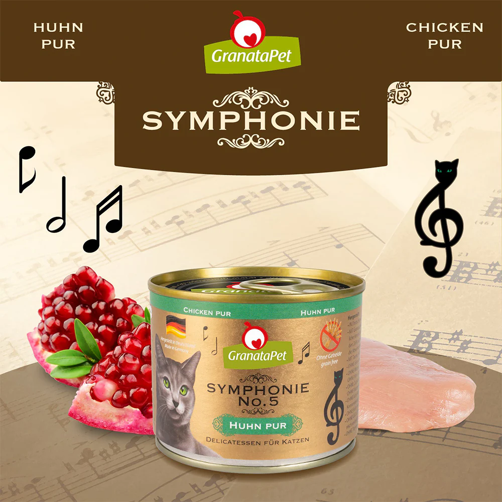 GRANATAPET Symphonie No. 5 Chicken Pur Cat Wet Food - Image 2