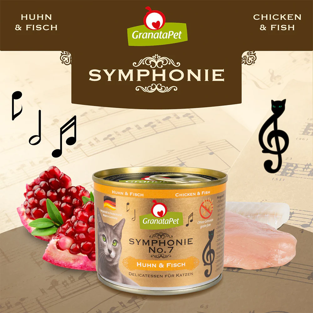 GRANATAPET Symphonie No. 7 Chicken & Fish Cat Wet Food - Image 2