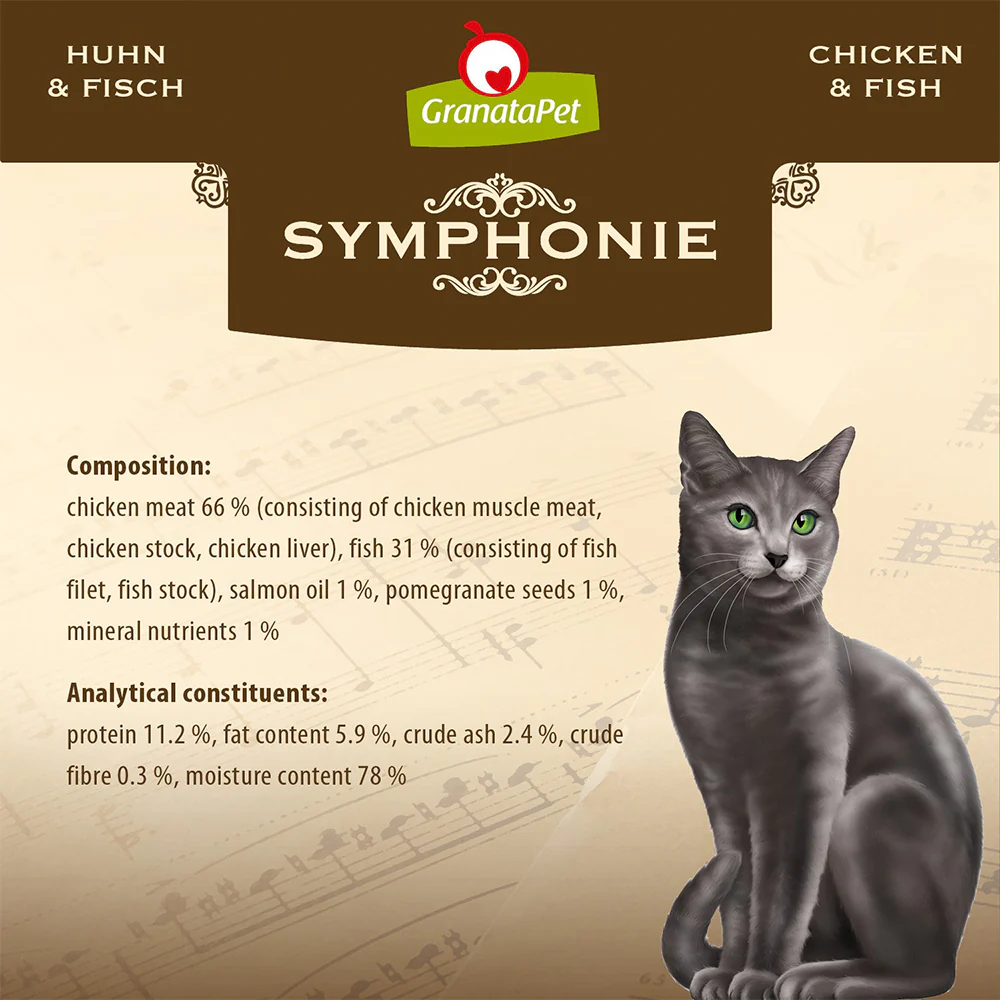 GRANATAPET Symphonie No. 7 Chicken & Fish Cat Wet Food - Image 3