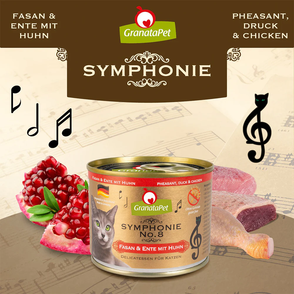 GRANATAPET Symphonie No. 8 Pheasant & Duck With Chicken Cat Wet Food - Image 2