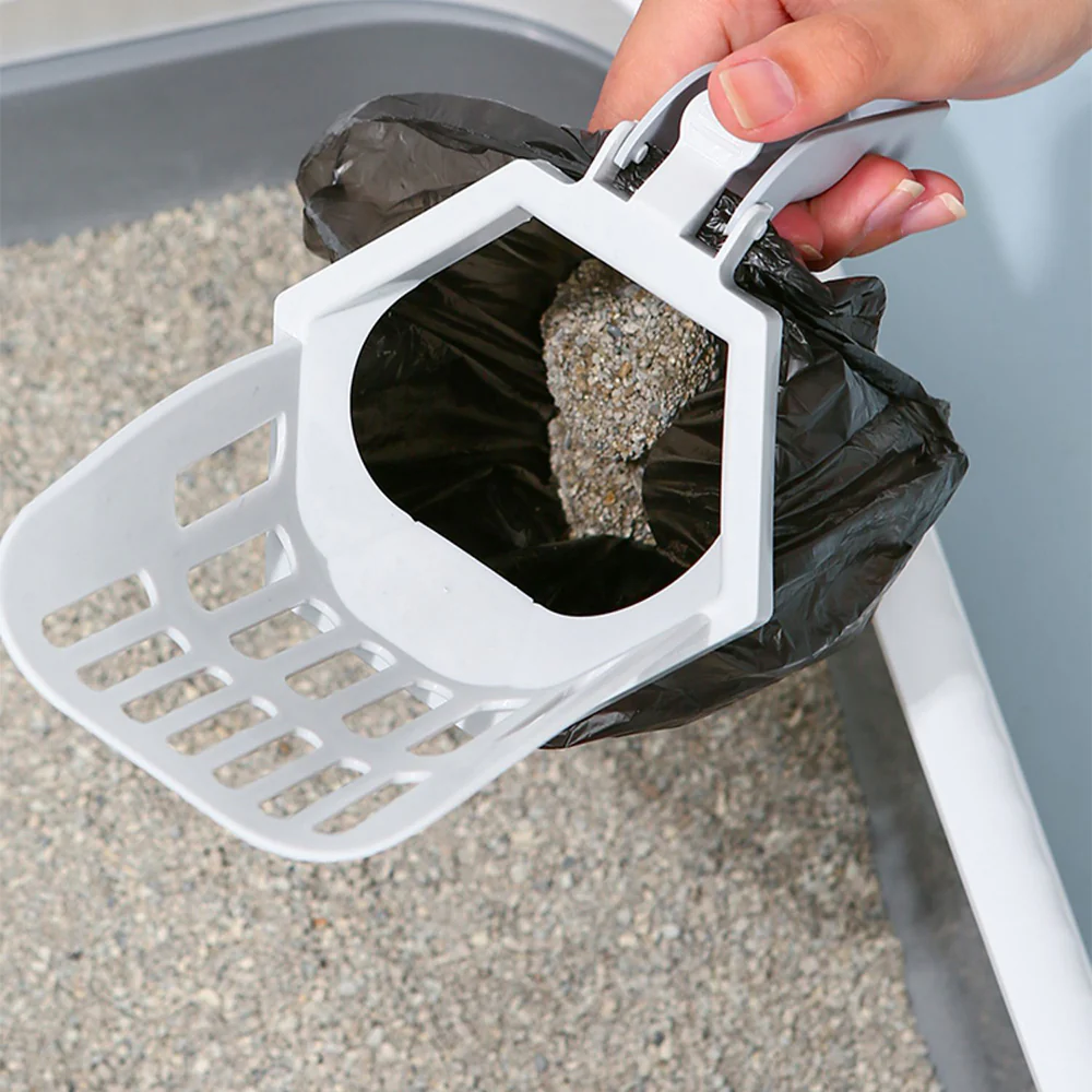 Gray All-in-one Litter Shovel - Image 3