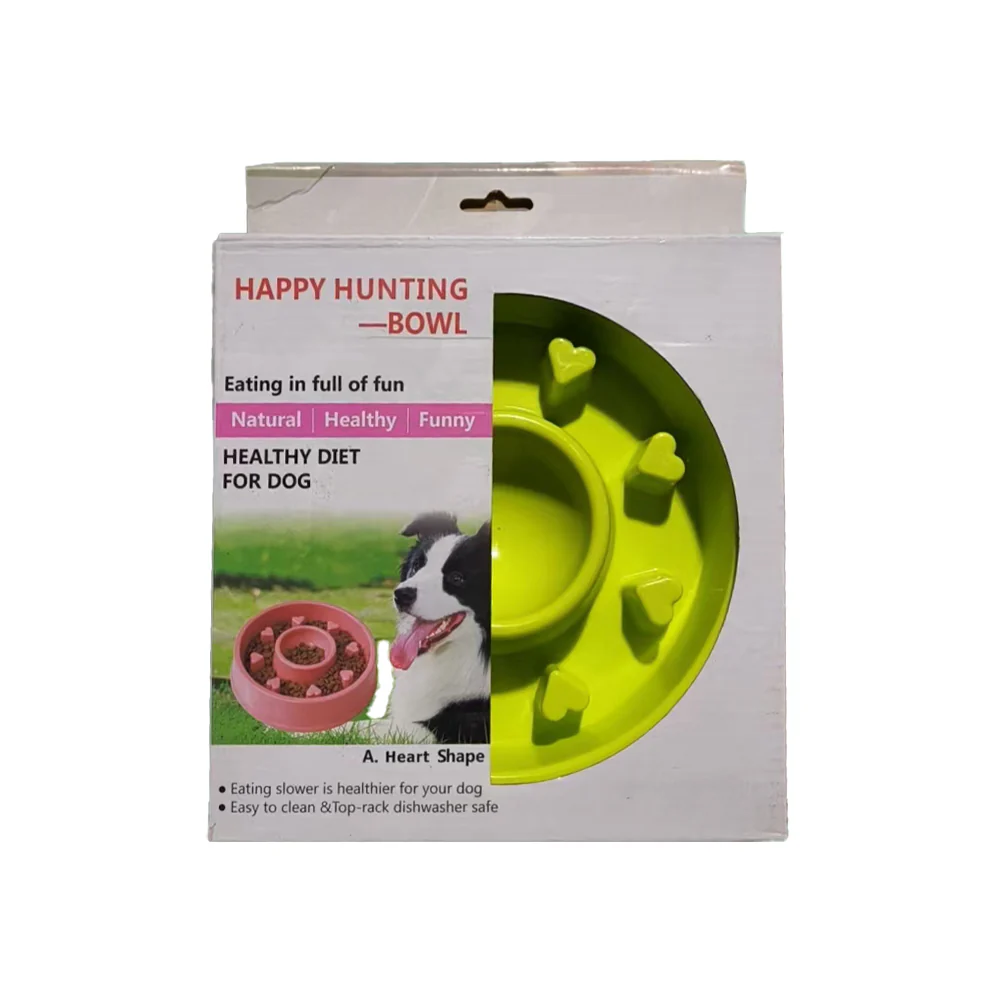 Green Slow Feeder Dog Bowl - Image 4