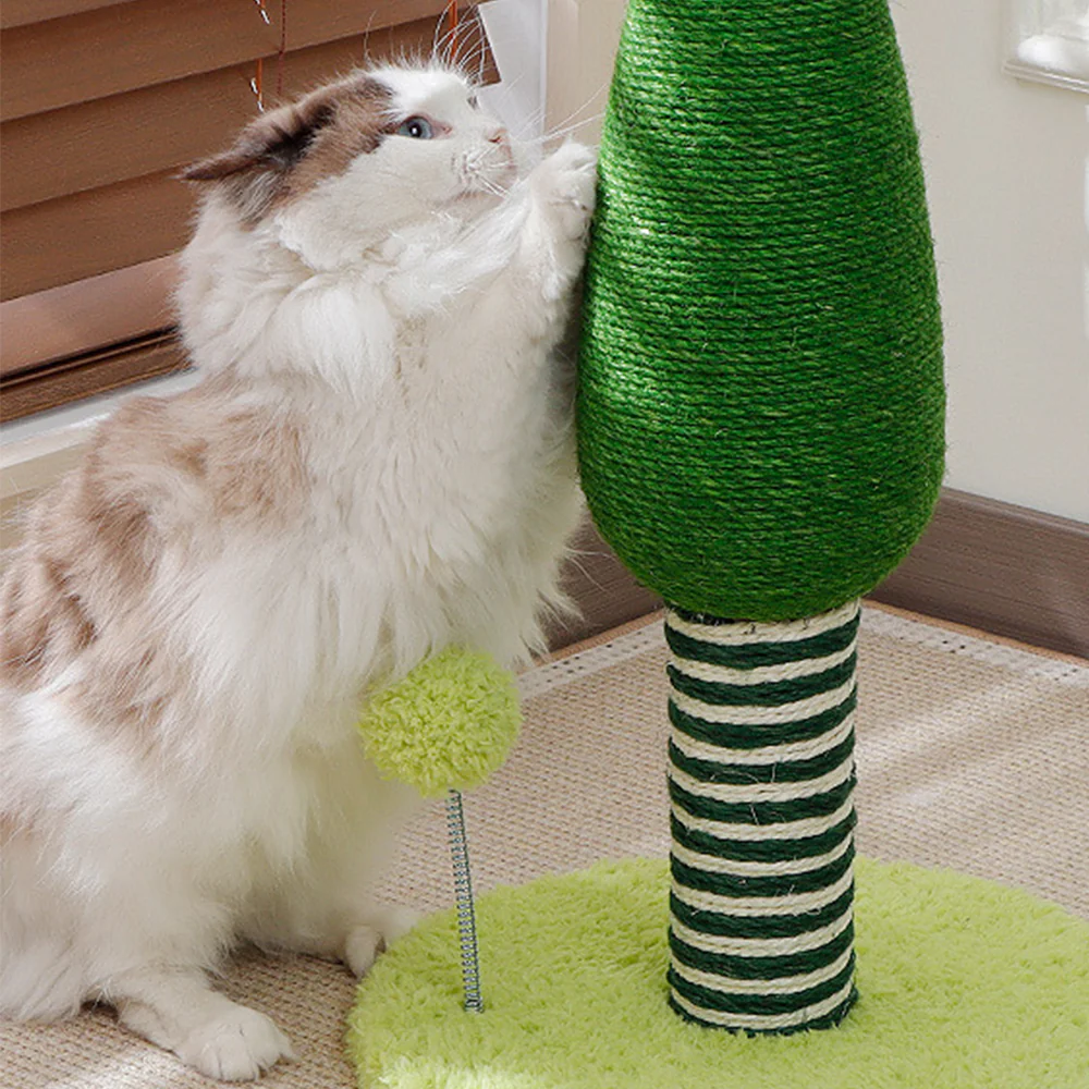 Green Tree Sisal Cat Scratching Post - Image 5