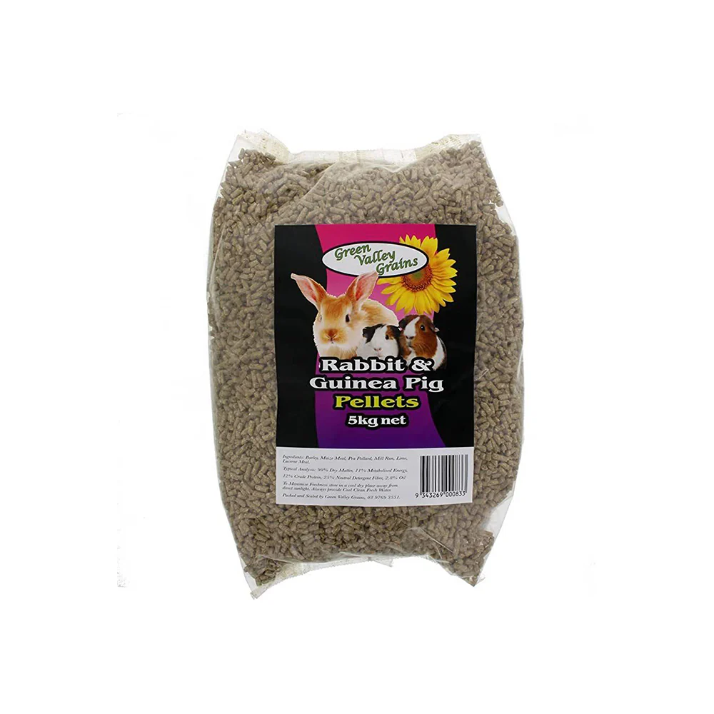 GREEN VALLEY Rabbit & Guinea Pig Pellets 5KG