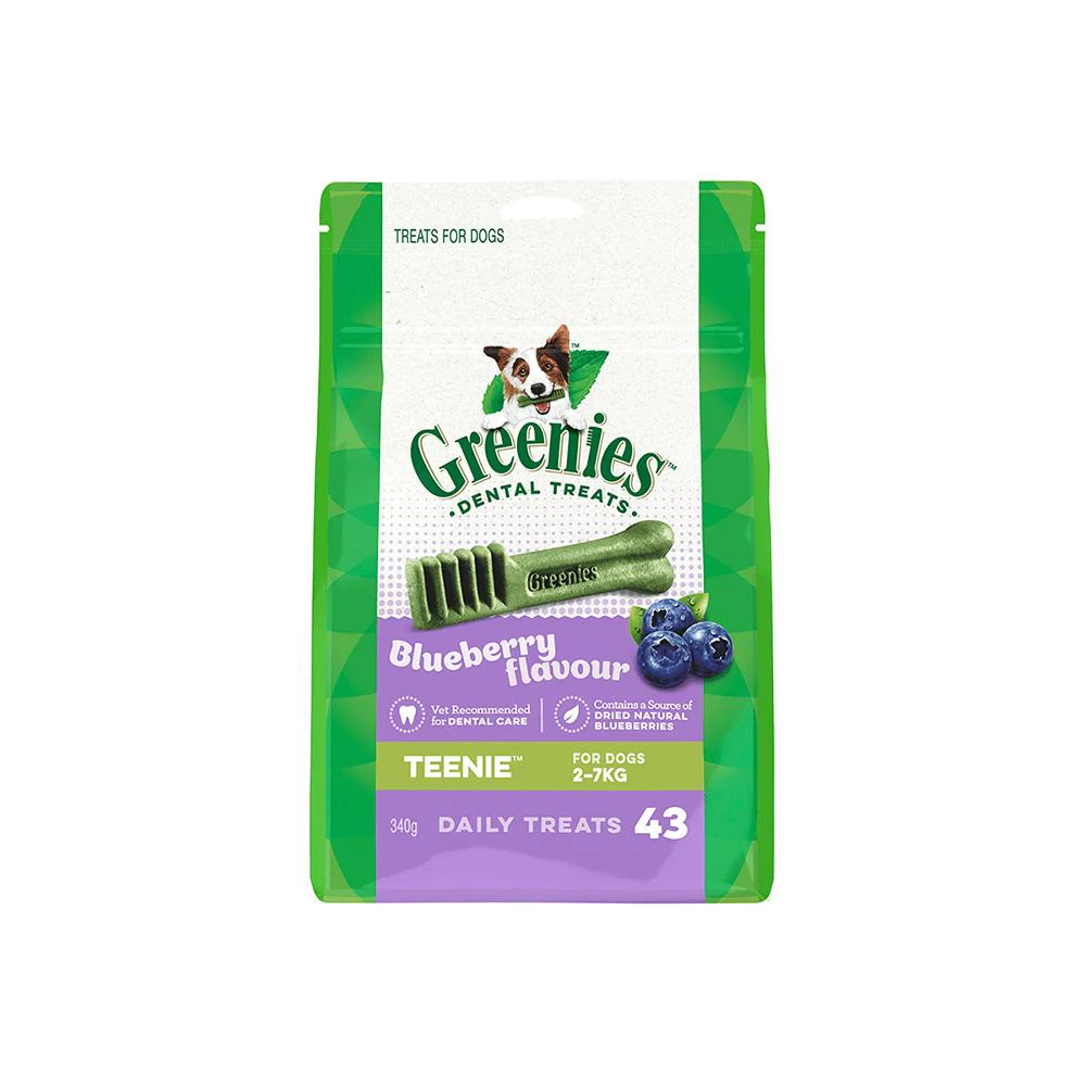 GREENIES Blueberry Teenie Dog Dental Treats 340g