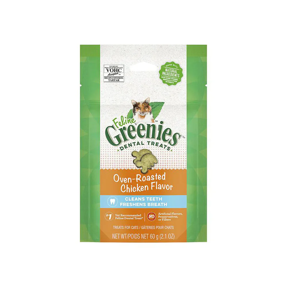 GREENIES Chicken Feline Dental Treats 60g