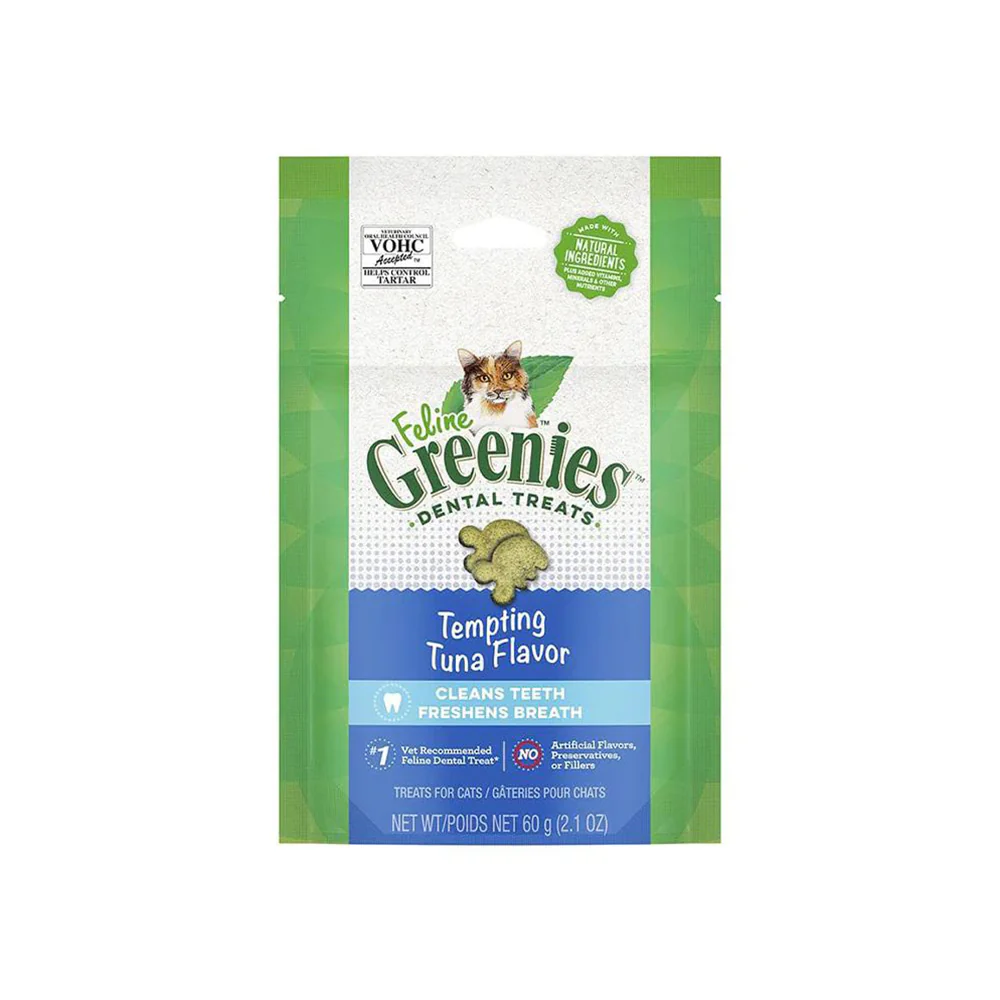 GREENIES Feline Tuna Cat Dental Treats 60g