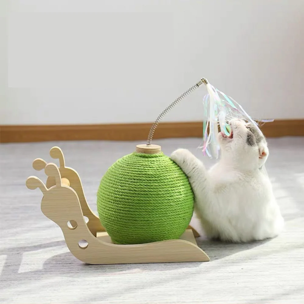 HANHANLE Catnip Sisal Ball Cat Toy - Image 3