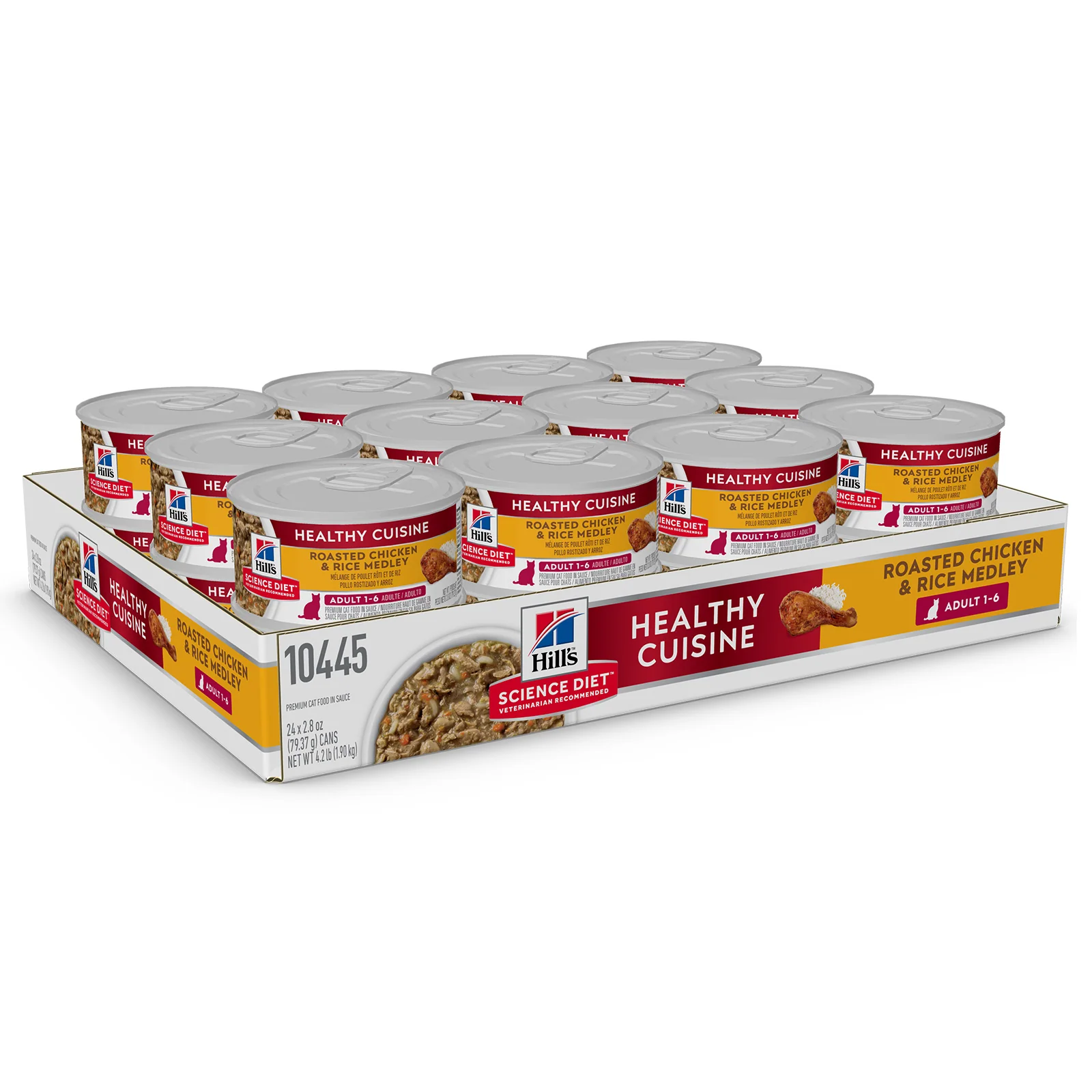 HILLS Science Diet Healthy Cuisine Chicken Adult Wet Cat Food - Image 2