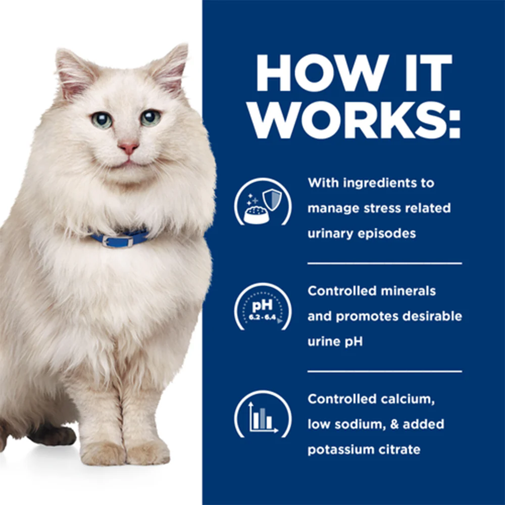 HILLS PRESCRIPTION DIET C/D Multicare Stress Urinary Care with Chicken Dry Cat Food - Image 5