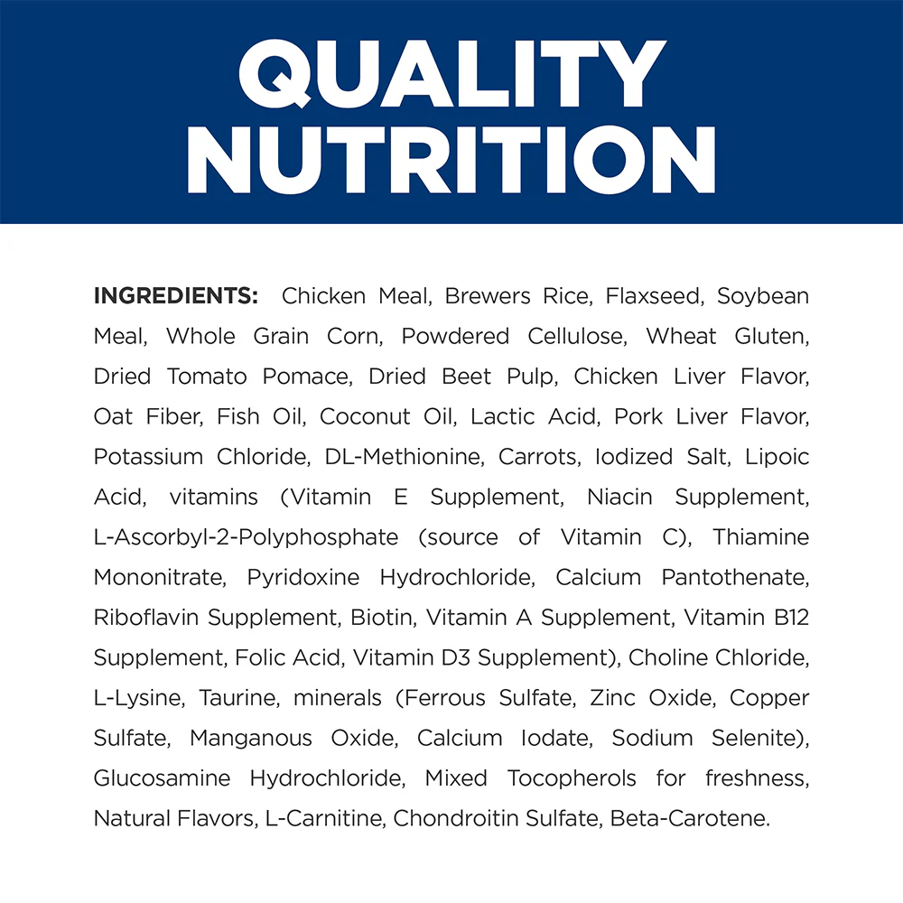 HILLS PRESCRIPTION DIET J/D Metabolic & Mobility Dry Dog Food 3.86kg - Image 6