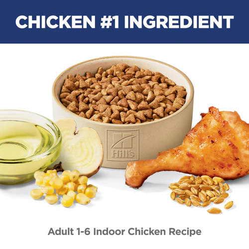 HILLS Science Diet Chicken Indoor Adult Dry Cat Food - Image 3