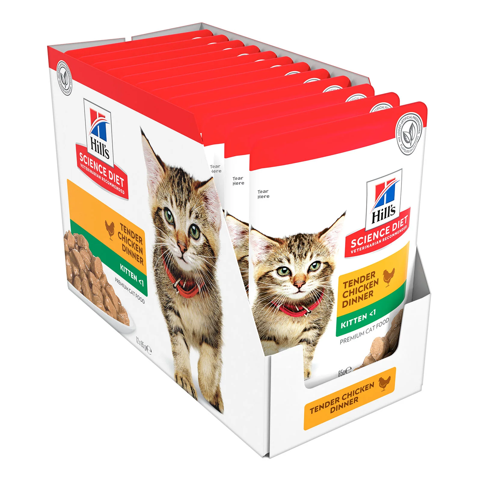 HILLS Science Diet Chicken Kitten Wet Cat Food - Image 2