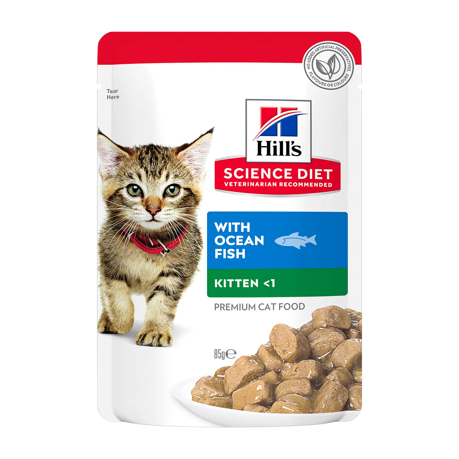 HILLS Science Diet Ocean Fish Kitten Wet Cat Food - Image 2