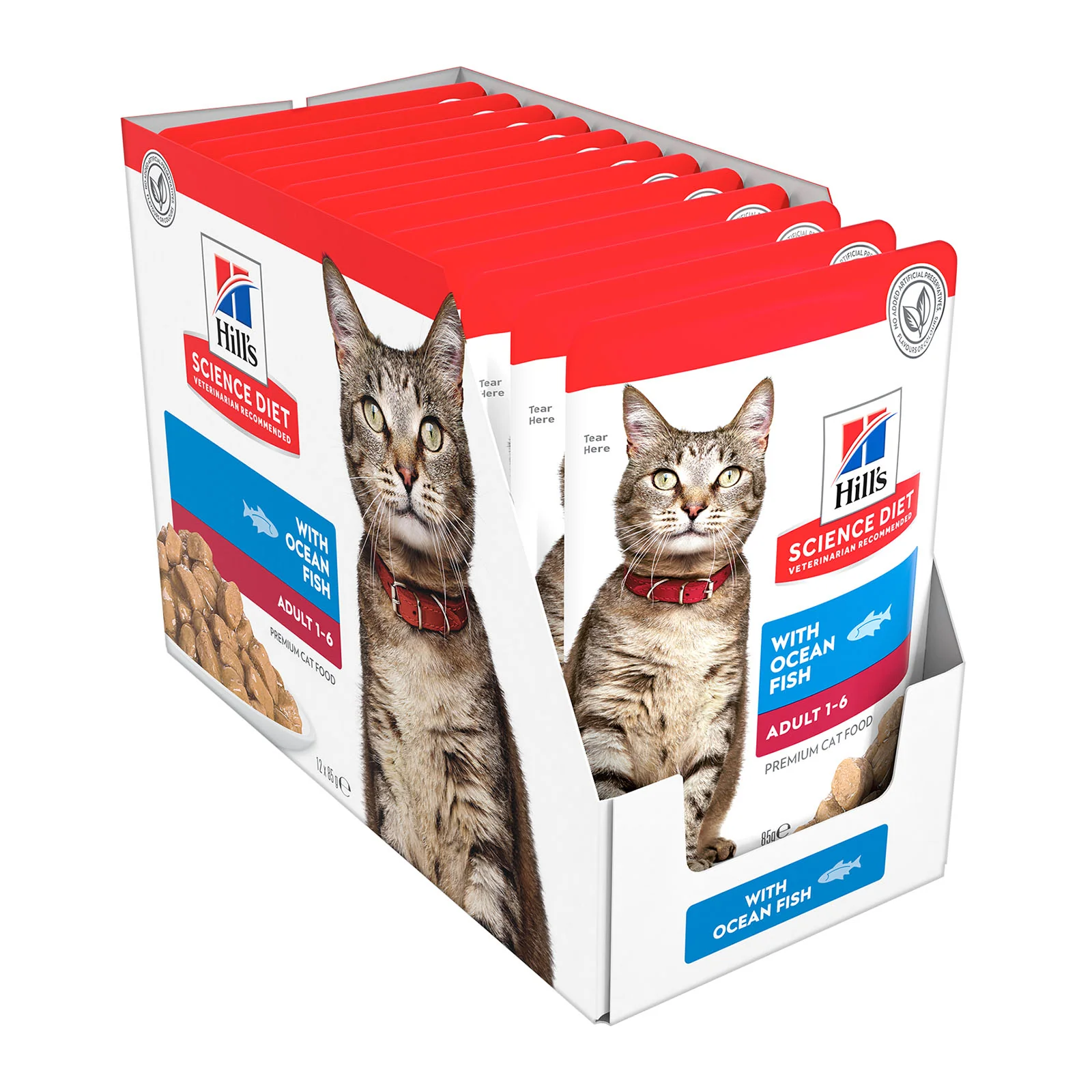 HILLS Science Diet Ocean Fish Adult Wet Cat Food