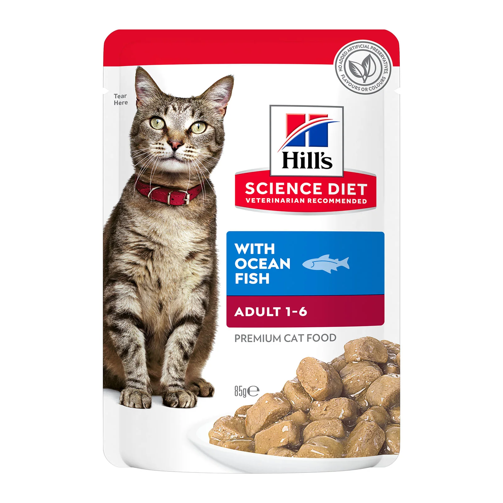 HILLS Science Diet Ocean Fish Adult Wet Cat Food - Image 2