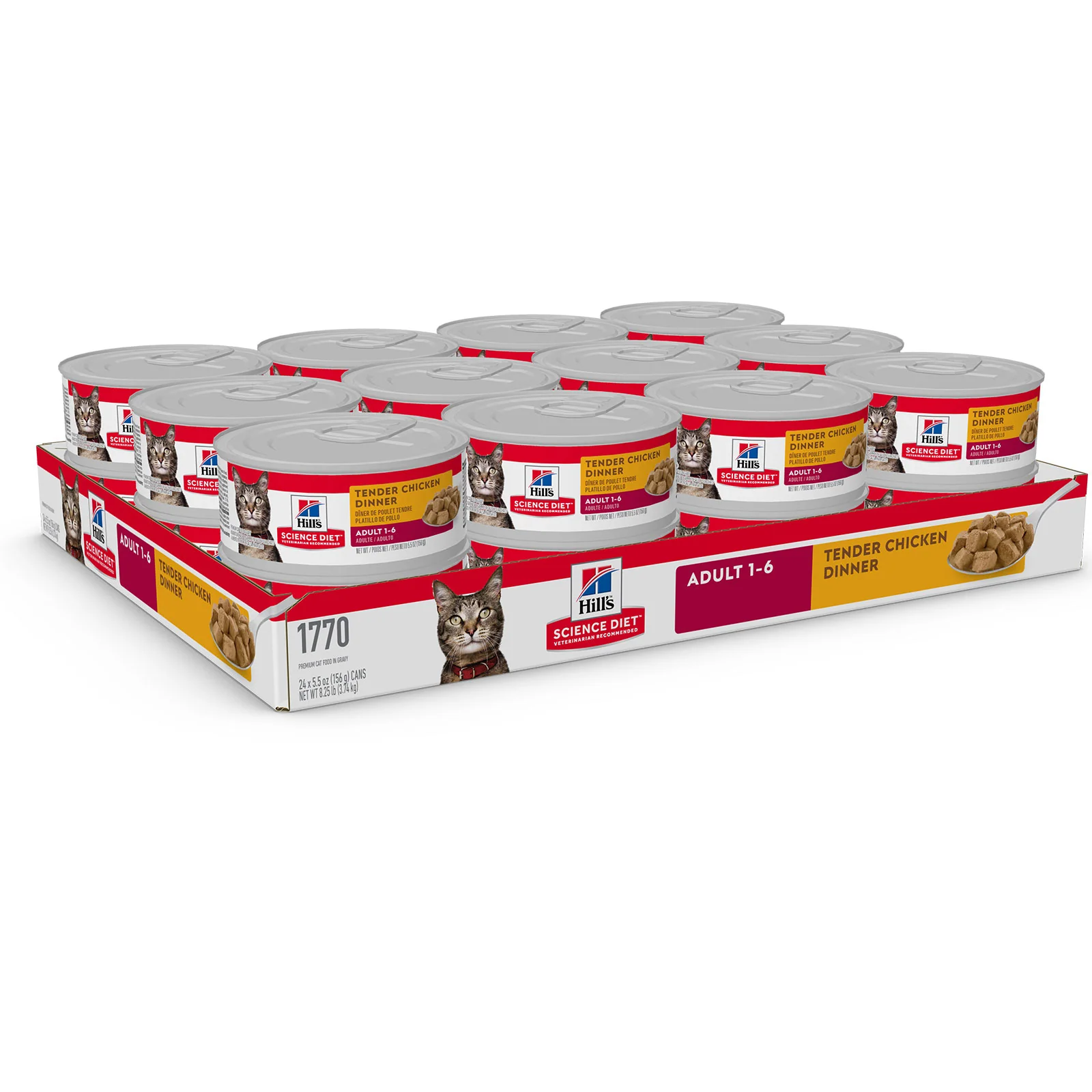 HILLS Science Diet Tender Chicken Dinner Adult Wet Cat Food - Image 3