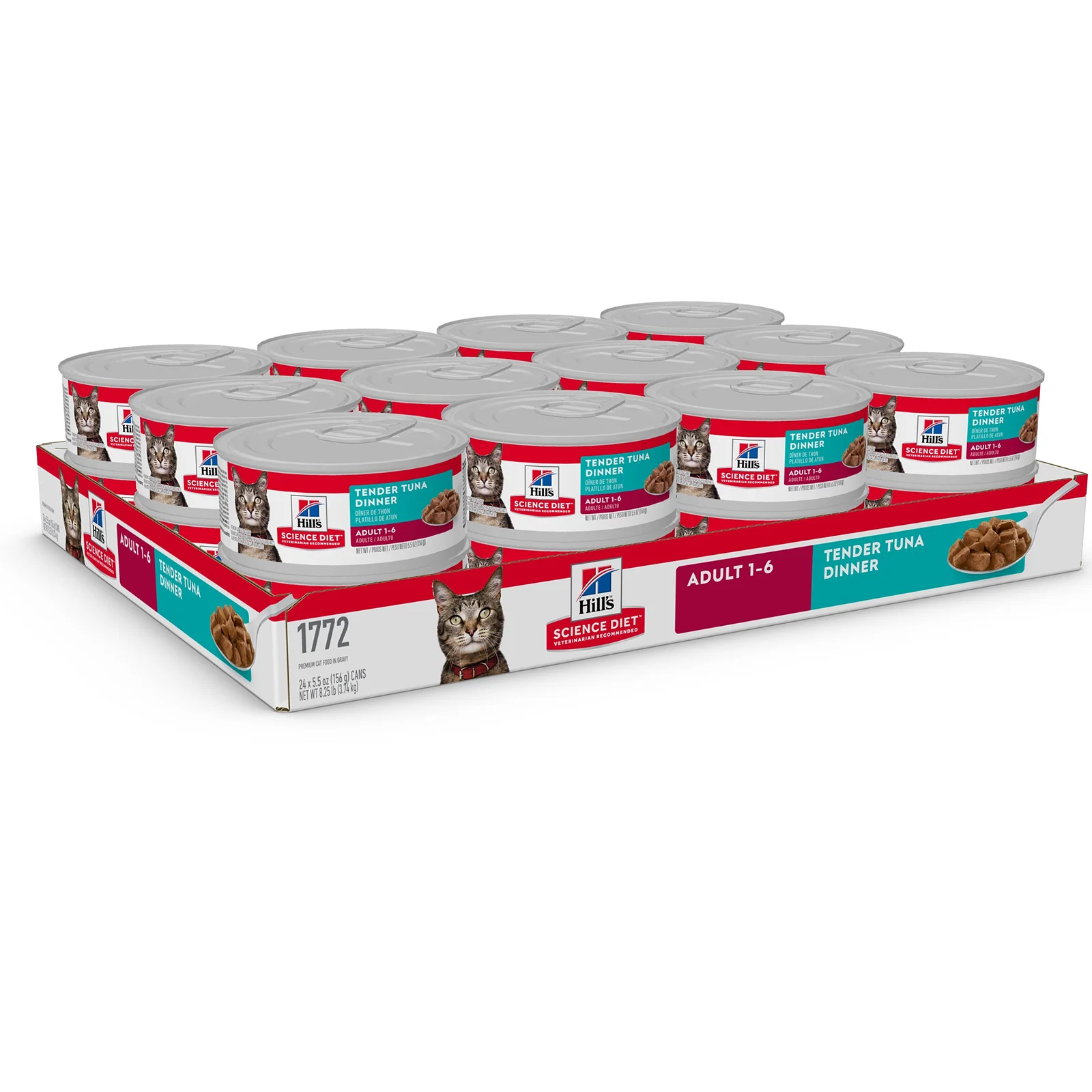 HILLS Science Diet Tender Tuna Dinner Adult Wet Cat Food - Image 2