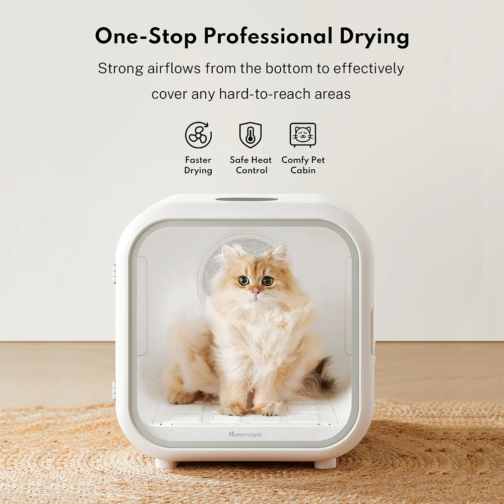 HOMERUN Drybo Automatic Pet Drying Box with Fresh Warm Air System - Image 2
