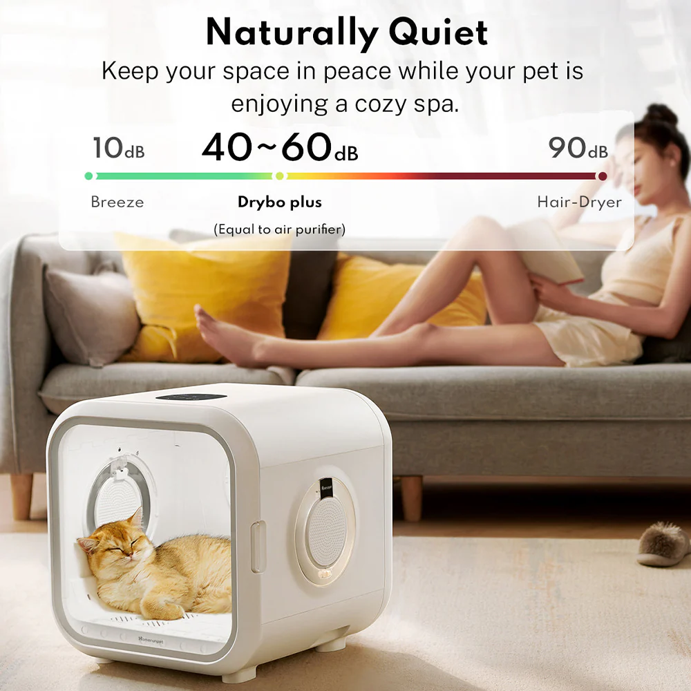 HOMERUN Drybo Automatic Pet Drying Box with Fresh Warm Air System - Image 3