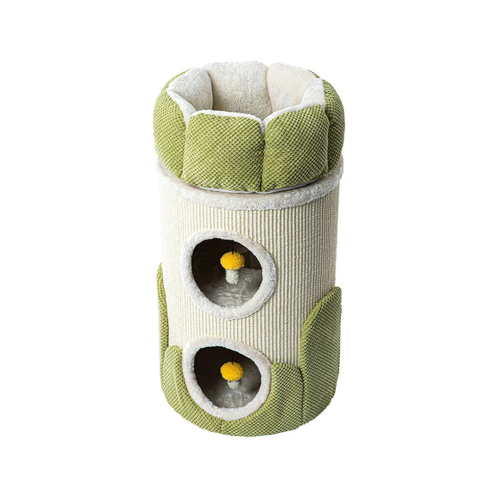 HONEYPOTCAT Arctic Snug Double Sisal Barrel  - 75cm 220308a
