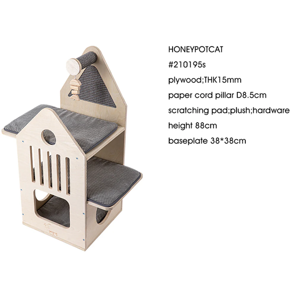 HONEYPOTCAT Cosy Cat Villa 210195/210195s/210195pro - Image 9