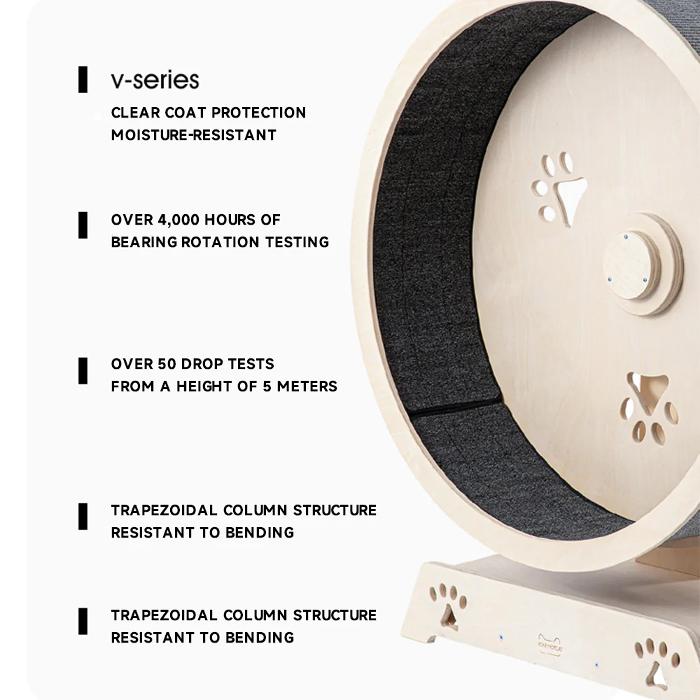 HONEYPOTCAT Fit & Fun Active Runner Wood Cat Wheel 220505s/v220505s/220505/220505pro - Image 7