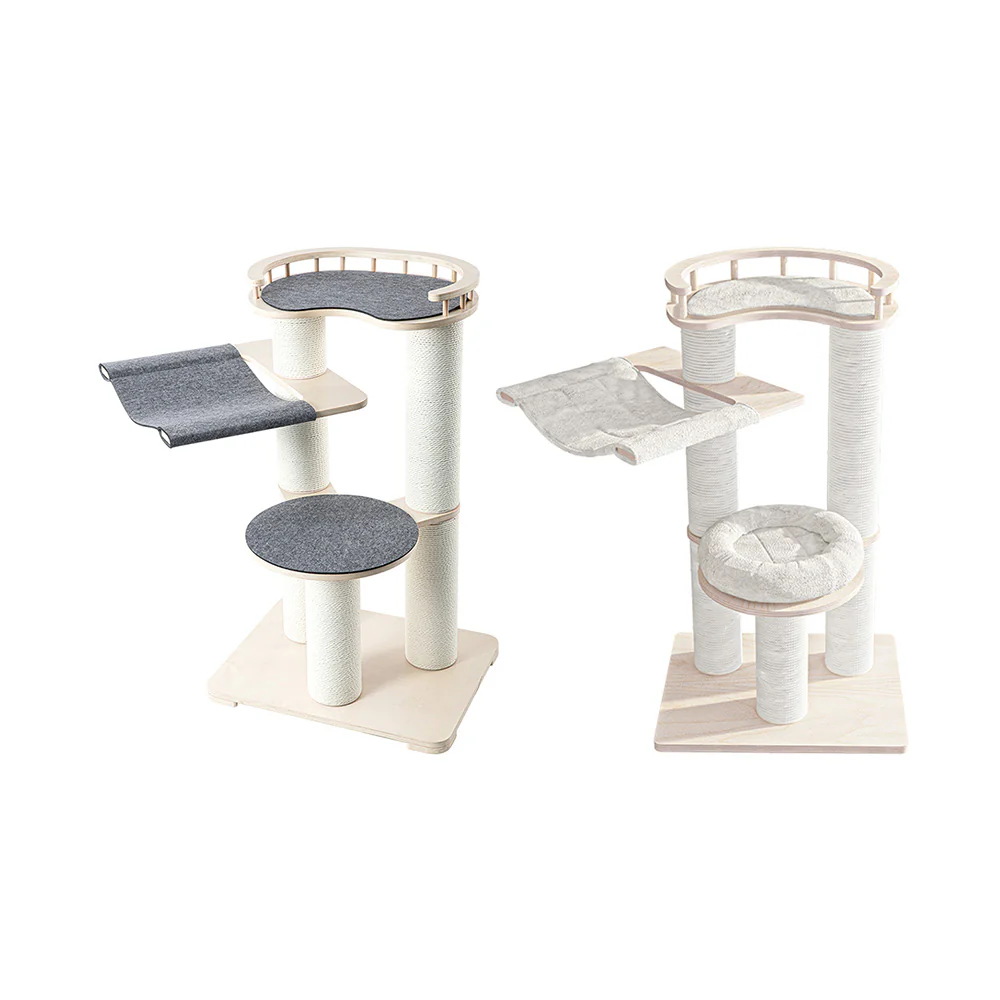 HONEYPOTCAT Leisure Loft With Hammock & Scratch Post 190360/de190360