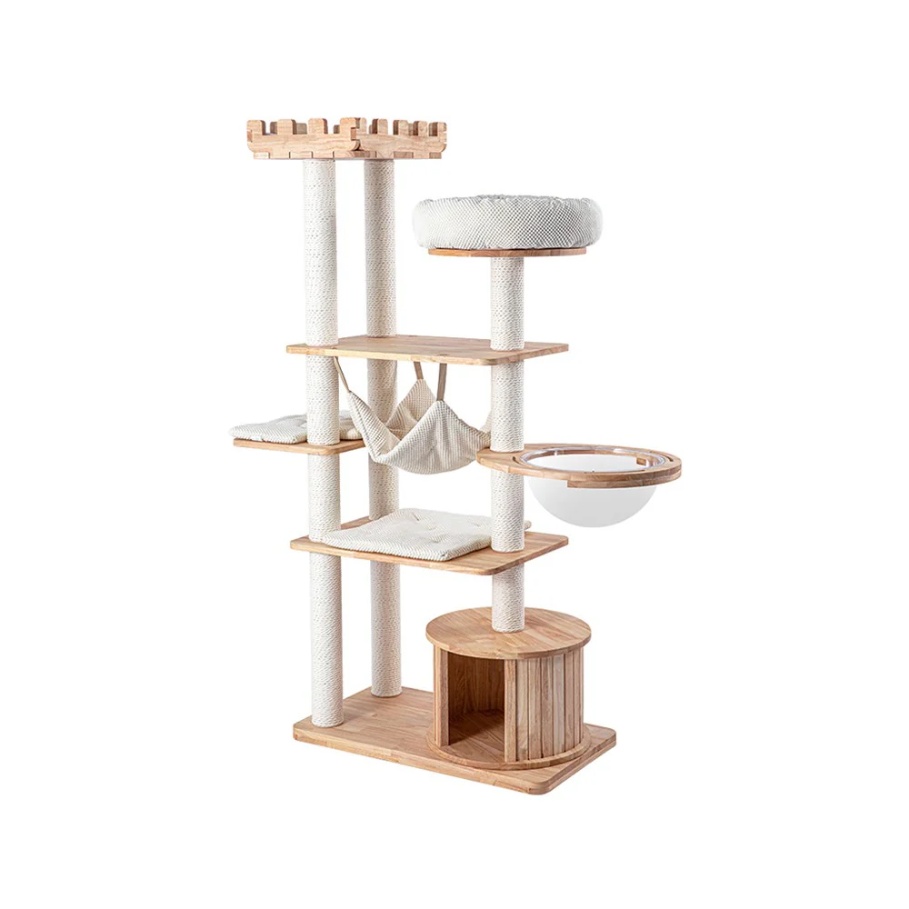 HONEYPOTCAT MZ Grand Elegance Cat Catsle With Space Capsule - Image 2