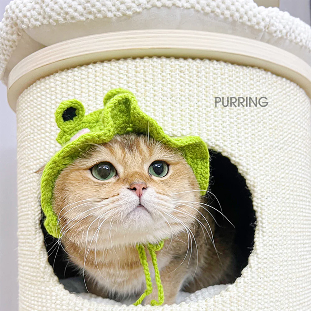 HONEYPOTCAT PURRING Multi-Level Sisal Barrel Cat Tower 182530/182530pro - Image 4